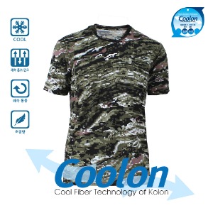 [국산] 해병대 면스판 반팔티 해병디지털 군인 군용 티셔츠